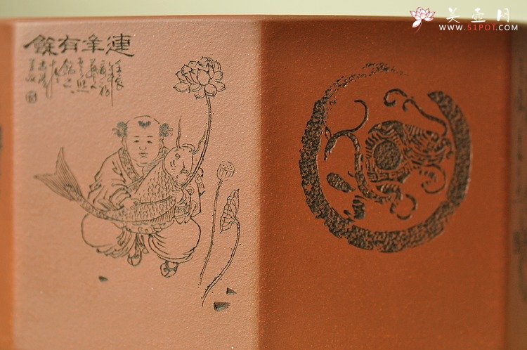 紫砂壶图片：八方水洗 收藏品 只供欣赏 - 美壶网