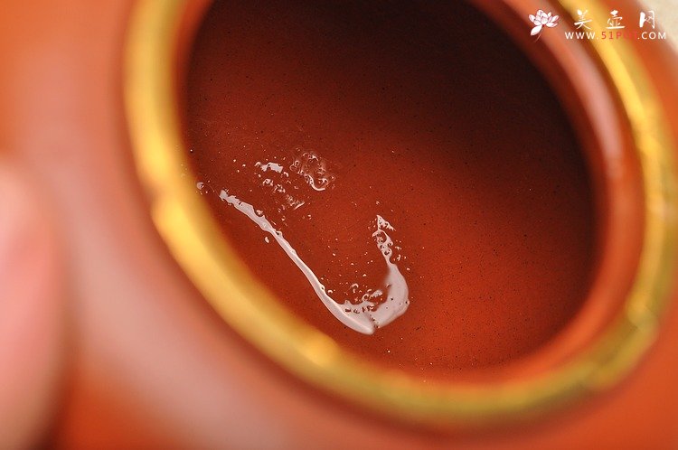 紫砂壶图片：老朱泥难得大品 全手摹古 圆润大方 全手宫灯 孤品 - 美壶网