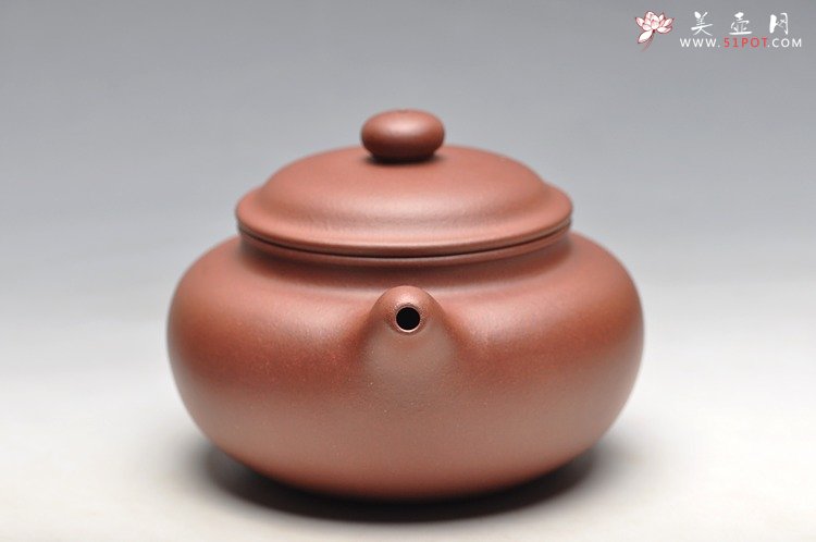 紫砂壶图片： 力度尽显 端庄大气   全手工大仿古 - 美壶网