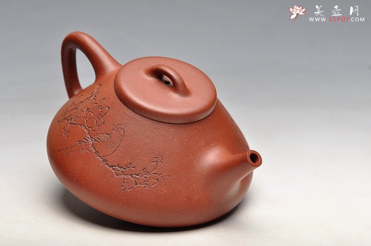 紫砂壶图片：精品  骨肉均挺 全手子冶石瓢 最新力作 - 美壶网