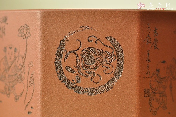 紫砂壶图片：八方水洗 收藏品 只供欣赏 - 美壶网