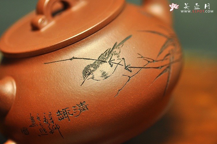 紫砂壶图片：线条流畅 别样风韵 玉桥 - 美壶网