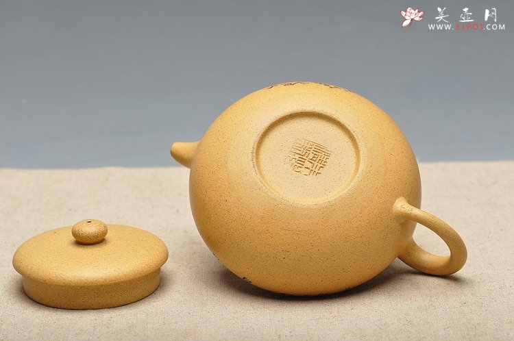 紫砂壶图片：淡雅得趣 文气小鸟 鼓韵 - 美壶网
