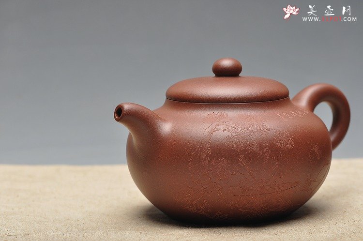 紫砂壶图片：高鼓 欣赏 - 美壶网