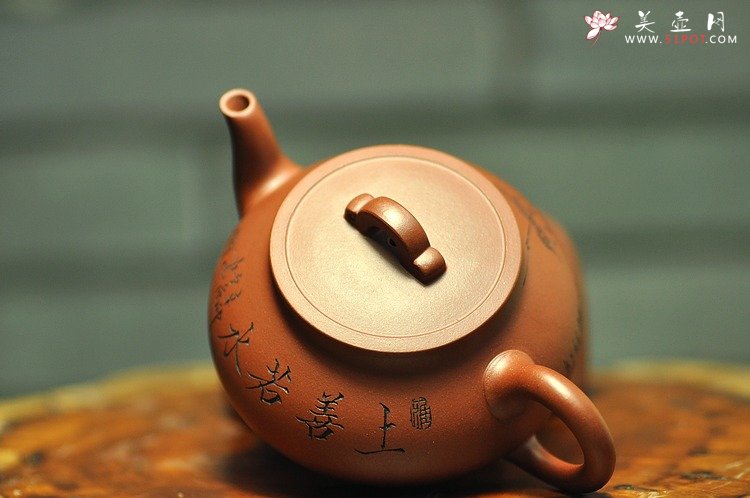 紫砂壶图片：线条流畅 别样风韵 玉桥 - 美壶网