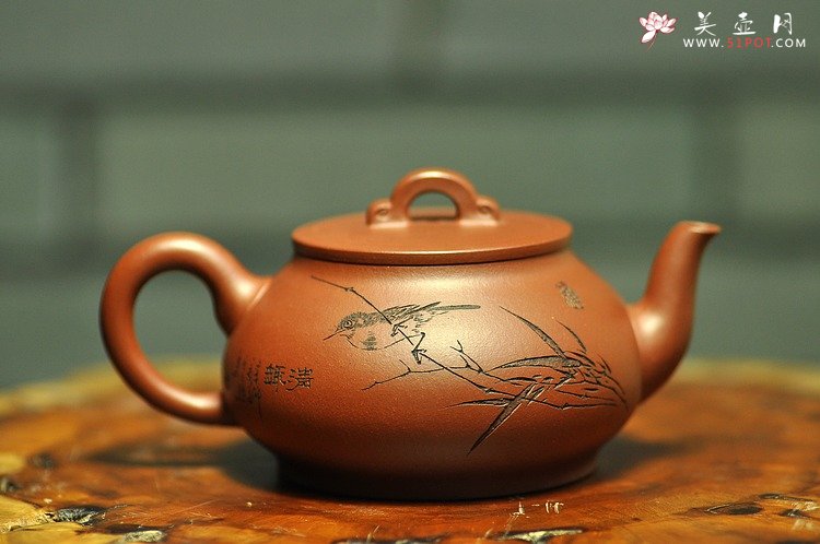 紫砂壶图片：线条流畅 别样风韵 玉桥 - 美壶网