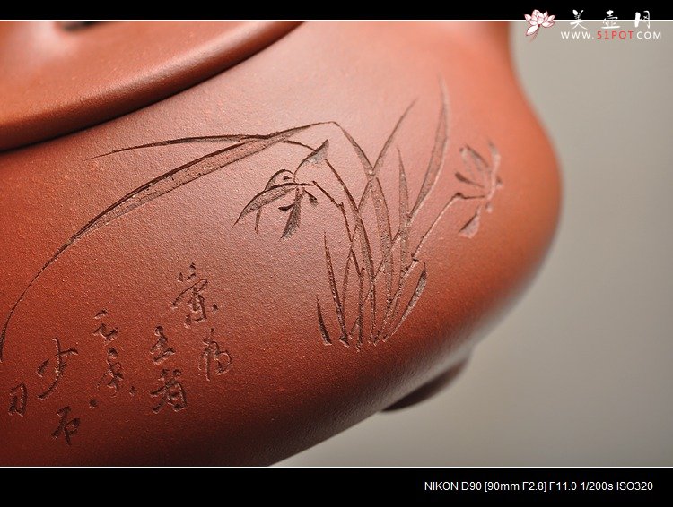 紫砂壶图片：张听刚装饰 精品全手满瓢 饱满大气 优质底料 - 美壶网