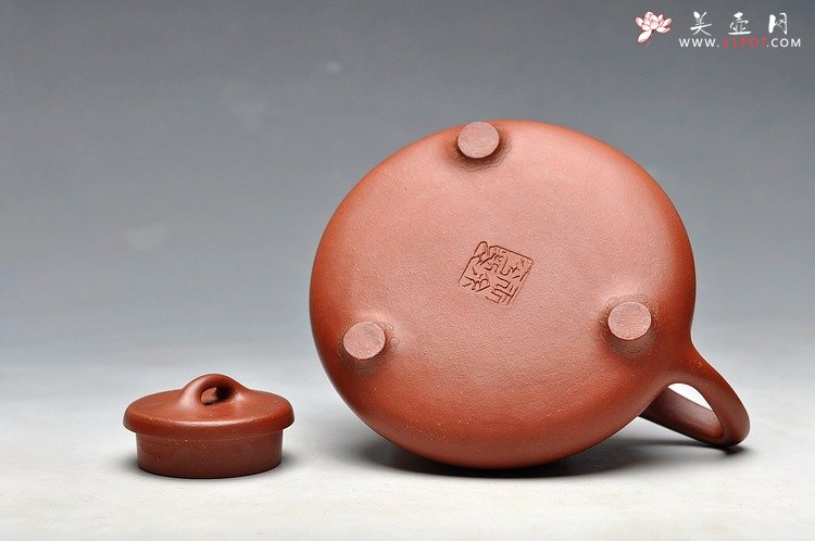 紫砂壶图片：骨肉均挺  塑龙 全手子冶石瓢 - 美壶网