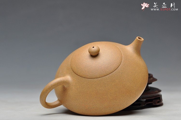 紫砂壶图片： 文人风韵 西施瓢 - 美壶网