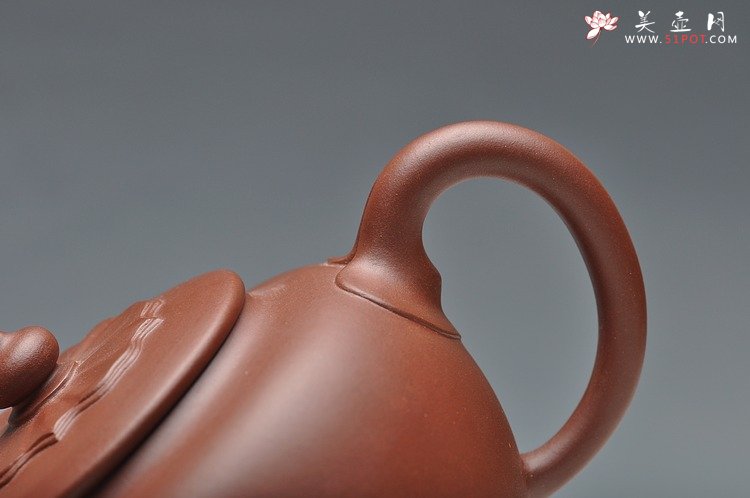 紫砂壶图片：全手一心如意 升级版 见功夫的作品  - 美壶网