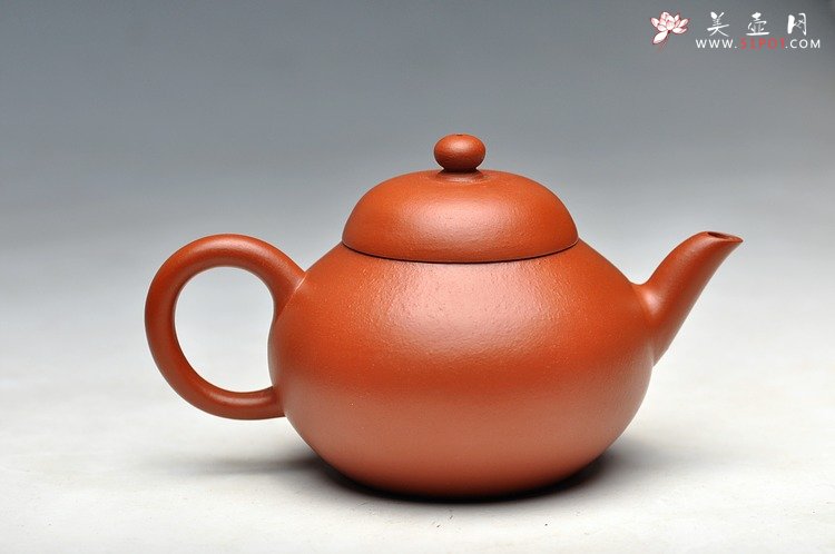紫砂壶图片：造型别致 流很有老味 全手明韵2 - 美壶网