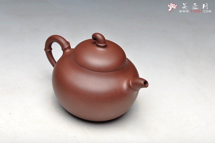 紫砂壶图片：原创作品  吉竹 灵巧清韵 线条流畅 - 美壶网