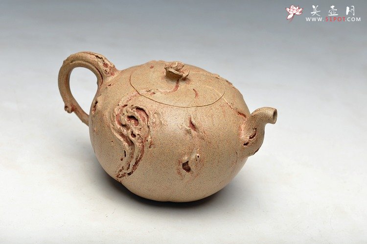 紫砂壶图片：实力派 全手木语 - 美壶网