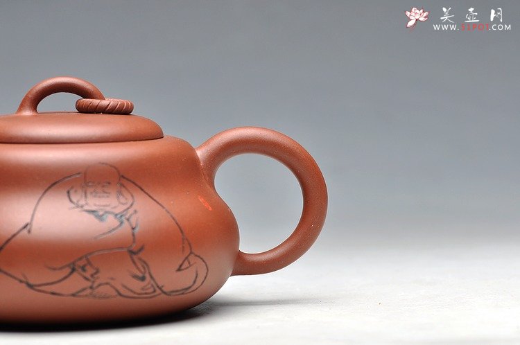 紫砂壶图片：造型简洁明快 线条流畅 极品老清水 葫芦 - 美壶网