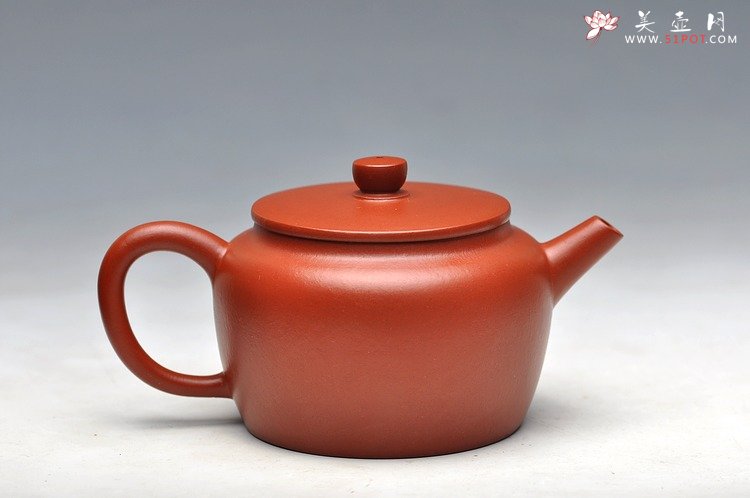紫砂壶图片：大红袍 全手小圆壶 仅此1件 不接受定做 已出 - 美壶网