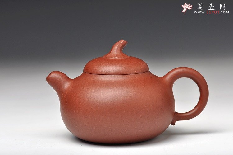 紫砂壶图片：饱满精神  茄段 田园情趣 优质底槽青 - 美壶网