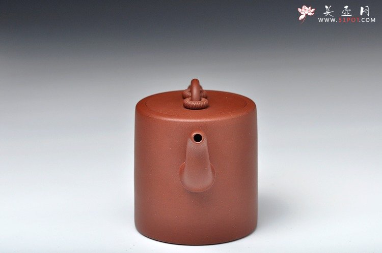 紫砂壶图片：简约而不简单 实力体现 质朴无华 全手夙慧 双圈 - 美壶网