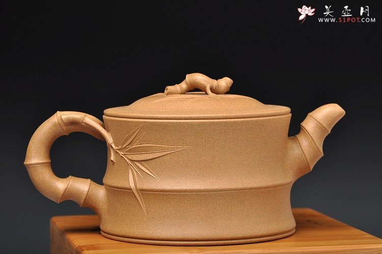 紫砂壶图片：经典代表作 大竹段 - 美壶网