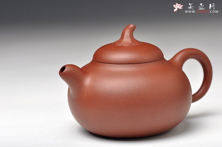 紫砂壶图片：饱满精神  茄段 田园情趣 优质底槽青 - 美壶网