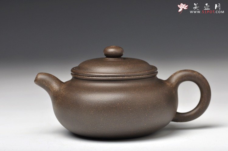 紫砂壶图片：青砂 仿古 协调耐品 实用精品 - 美壶网