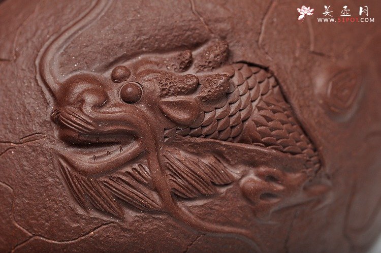 紫砂壶图片：藏龙龚春  双节特惠 送礼佳品 - 美壶网