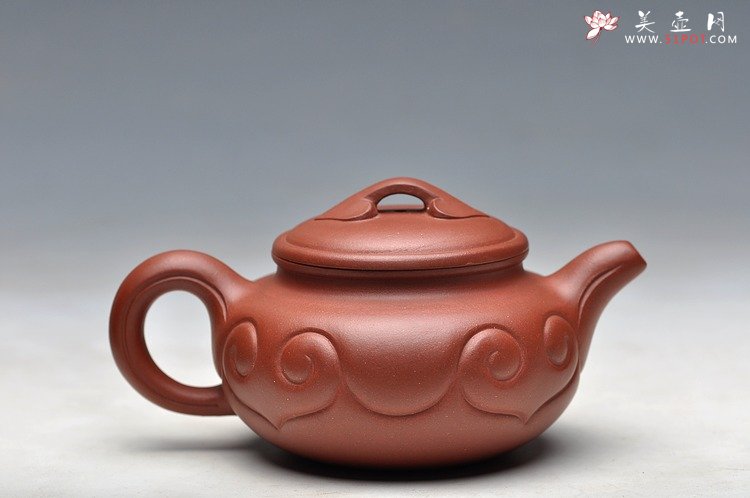 紫砂壶图片：尤其适合这个寒冷的季节~ 小仿古如意 优质底料 - 美壶网