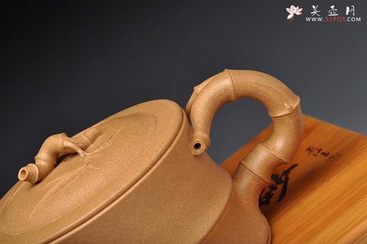 紫砂壶图片：经典代表作 大竹段 - 美壶网
