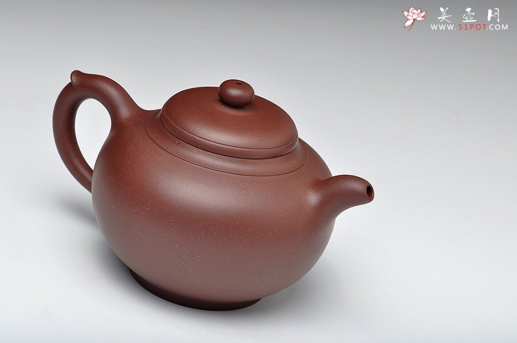 紫砂壶图片：蓄势待发 饱满大气 吴云根原创 全手云福  - 美壶网