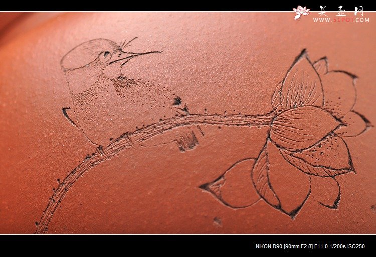 紫砂壶图片：线条流畅 整体高俊 全手雅韵 - 美壶网