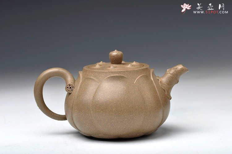 紫砂壶图片：精品之作 宝莲 - 美壶网