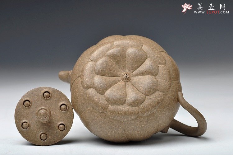 紫砂壶图片：精品之作 宝莲 - 美壶网