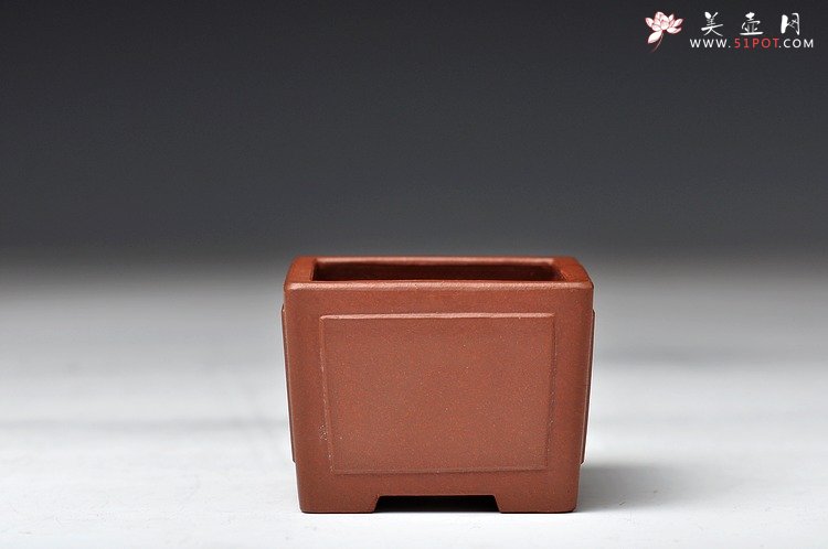 紫砂壶图片：全手开光小盆 形体耐品 好玩微型花盆 - 美壶网