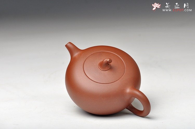 紫砂壶图片：双节特惠之茄瓜 嵌盖处理 实用传统 - 美壶网