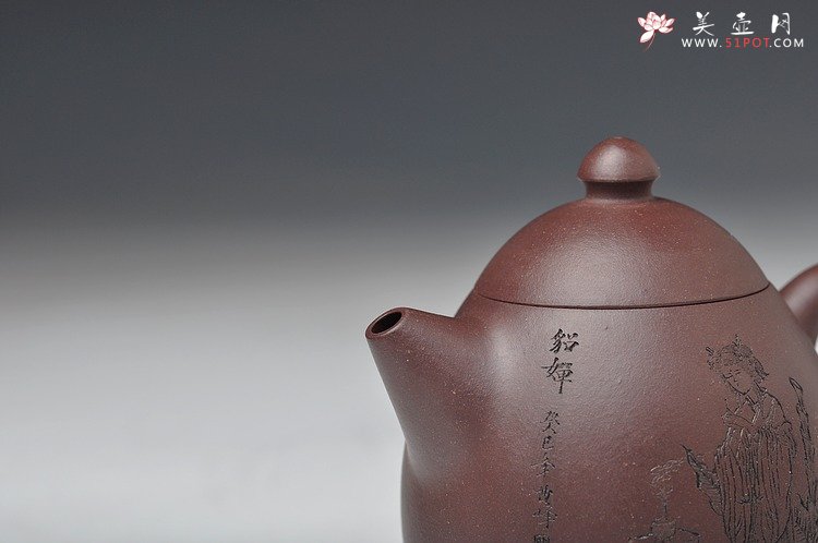 紫砂壶图片：四大美女 四种泥料 龙蛋 仅此一套 精工佳作 送礼自珍 - 美壶网