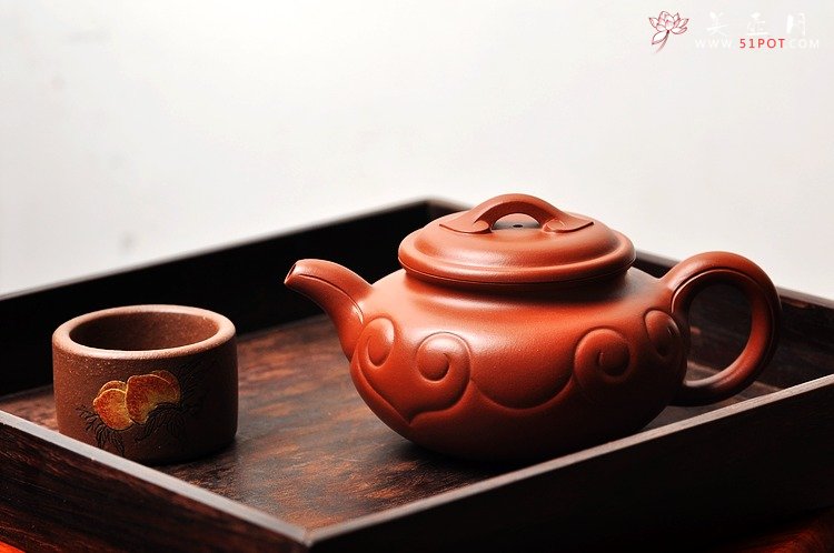 紫砂壶图片：大品难得 仿古如意 浑厚大气  雍容端庄 - 美壶网