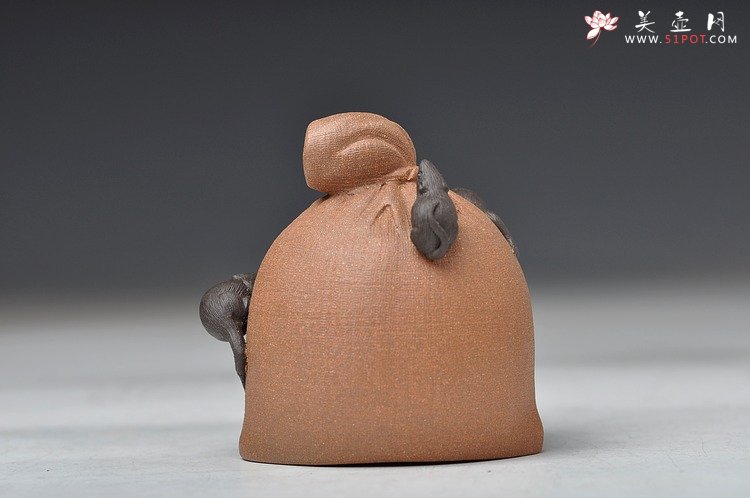 紫砂壶图片：丰衣足食 米仓鼠乐 栩栩如生 - 美壶网
