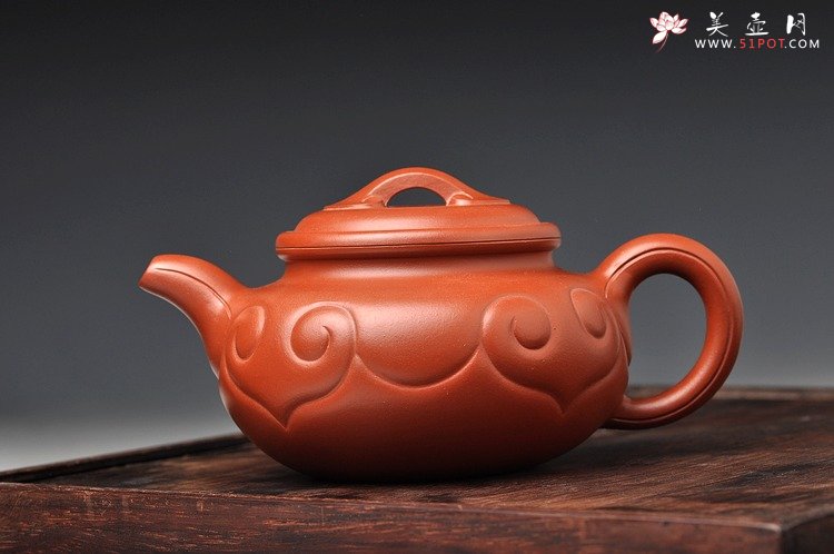 紫砂壶图片：大品难得 仿古如意 浑厚大气  雍容端庄 - 美壶网