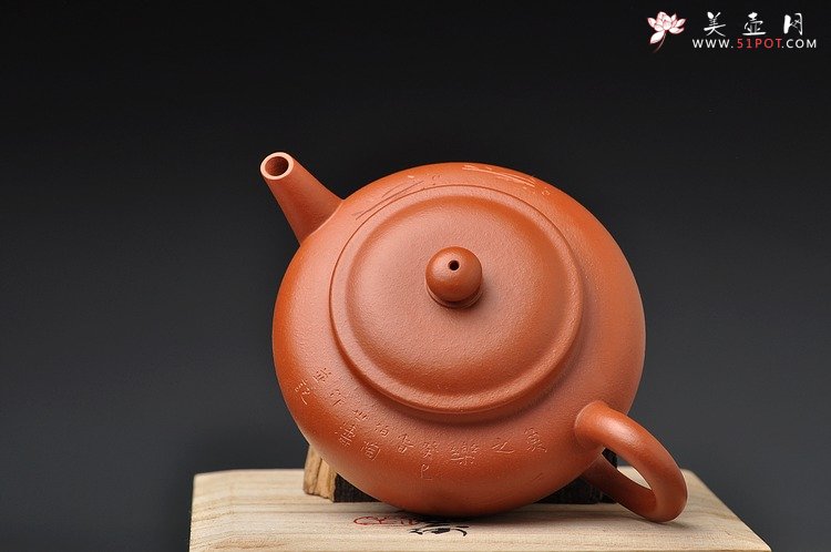 紫砂壶图片：文人壶 温文儒雅 铁观音利器 全手君玉 如鱼得水 - 美壶网