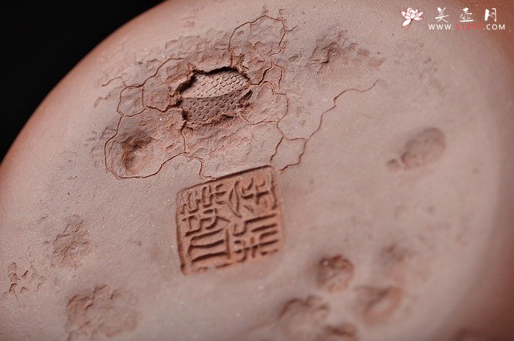 紫砂壶图片：孙金立 全手龙行龚春 精品代表作 丛林系列 - 美壶网