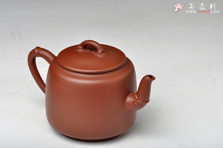 紫砂壶图片：曲峰经典原创作品 玲珑线条 涌动的心情 情义结 耐品 - 美壶网