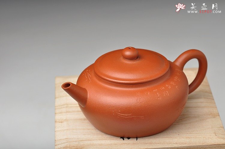 紫砂壶图片：文人壶 温文儒雅 铁观音利器 全手君玉 如鱼得水 - 美壶网