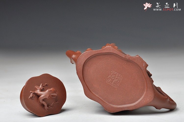 紫砂壶图片：苍劲之意 古拙之风 杀茶利器 全手小梅桩 - 美壶网