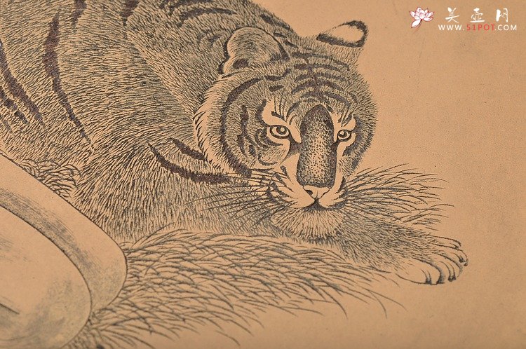 紫砂壶图片：神女图  直径40cm挂盘 - 美壶网