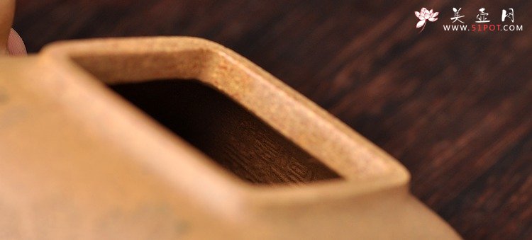 紫砂壶图片：强强联合 李彦雄通景山水 全手孤棱 素雅耐品 - 美壶网