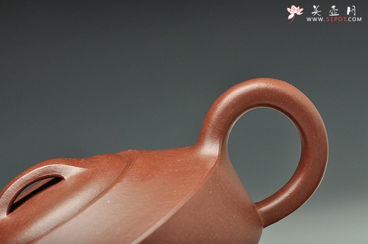 紫砂壶图片：传统之作 协调秀美 全手汉君 - 美壶网