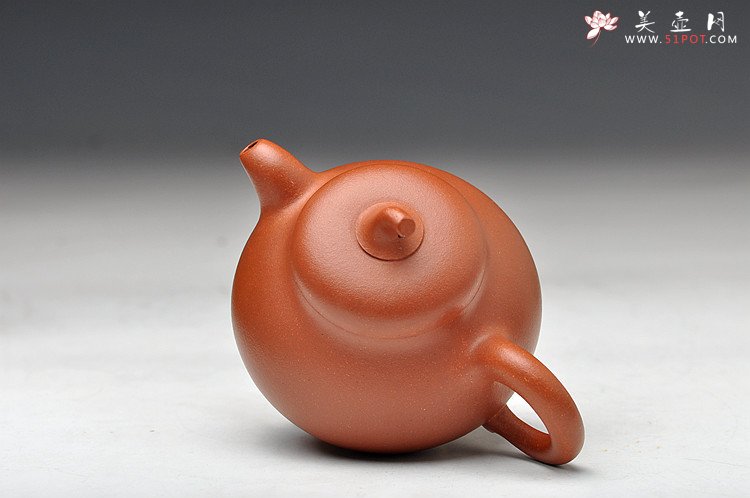 紫砂壶图片：优质降坡泥 饱满可爱  全手茄段 实用精品 - 美壶网