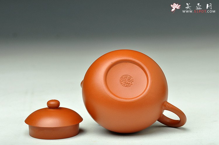 紫砂壶图片：饱满有趣 适合铁观音 全手小品文旦 - 美壶网