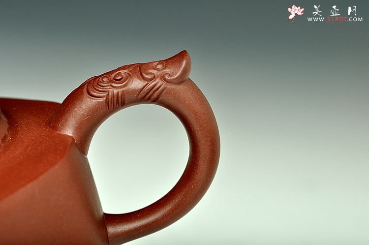 紫砂壶图片：陈进最新力作 大气厚重 全手中华情 送礼精品 - 美壶网