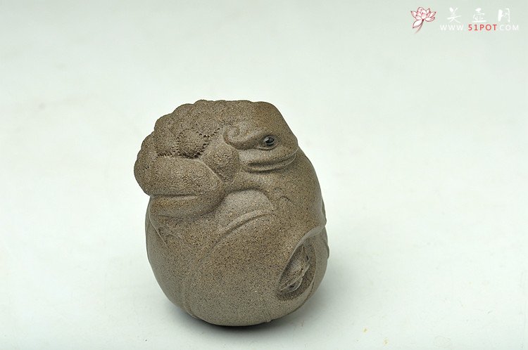 紫砂壶图片：美壶定制最新出品 和气生财 栩栩如生  - 美壶网