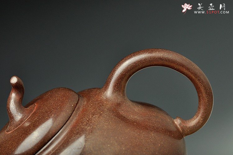 紫砂壶图片：水磨葫芦 全手作品 曼生十八式  仅此一件 - 美壶网